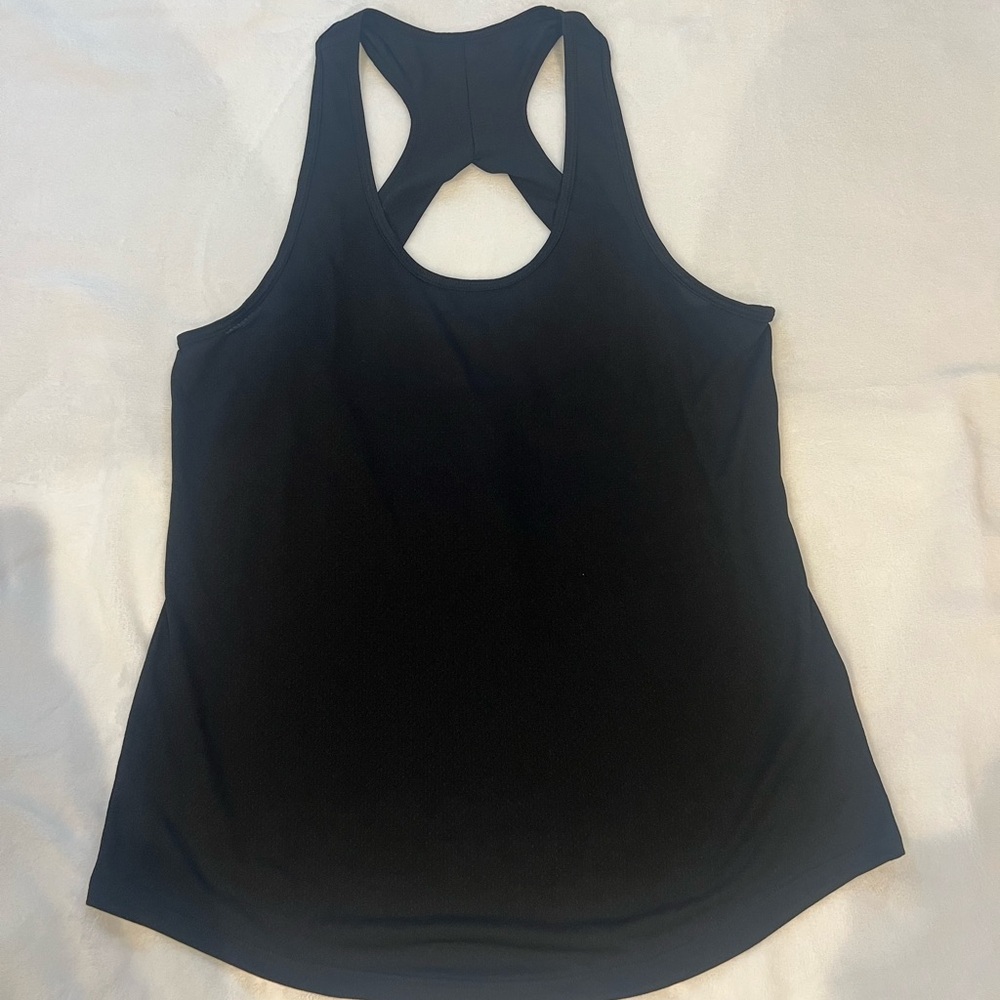 ZYIA Black Racerback Tank Top - Women's Active Tank